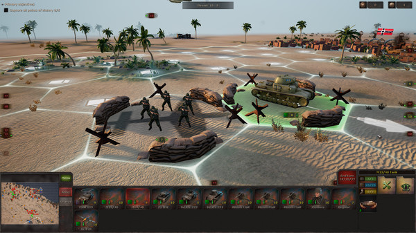 Игра Panzer Strategy, скриншот