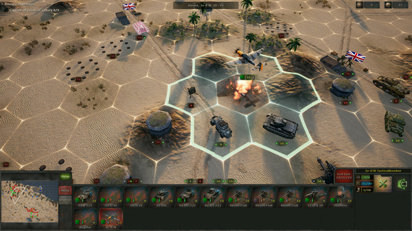 Игра Panzer Strategy, скриншот