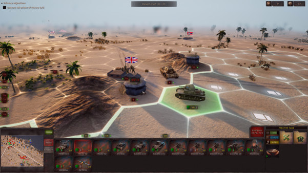 Игра Panzer Strategy, скриншот