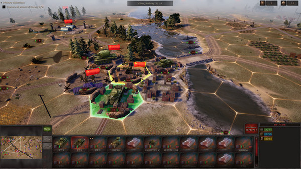 Игра Panzer Strategy, скриншот