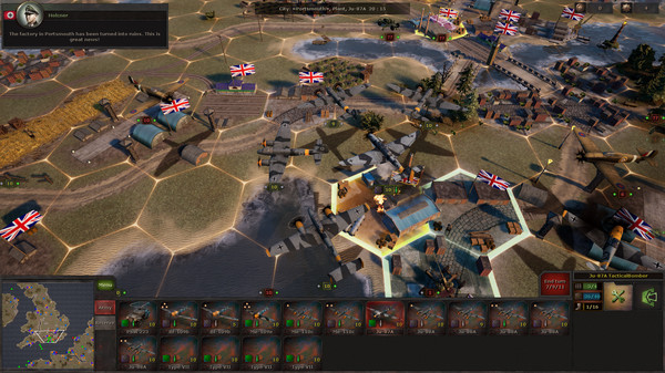 Игра Panzer Strategy, скриншот