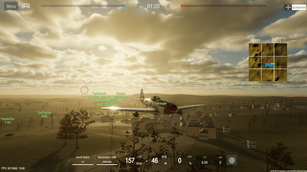 Игра Panzer War, скриншот