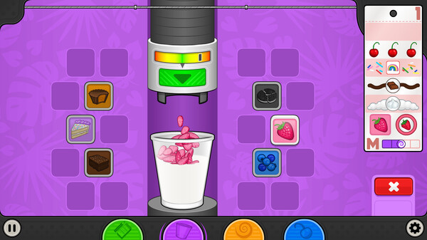 Игра Papa's Freezeria Deluxe, скриншот