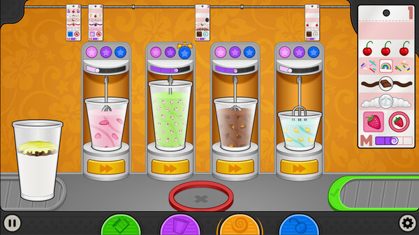 Игра Papa's Freezeria Deluxe, скриншот