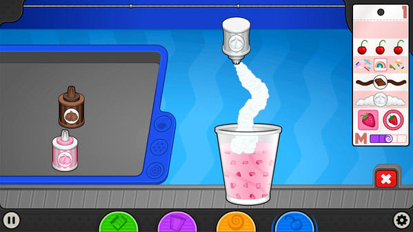 Игра Papa's Freezeria Deluxe, скриншот