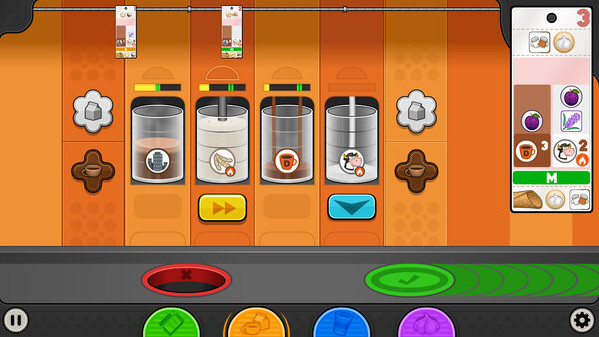Игра Papa's Mocharia Deluxe, скриншот