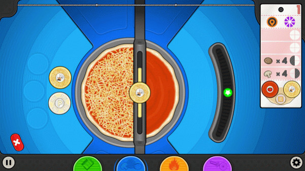 Игра Papa's Pizzeria Deluxe, скриншот