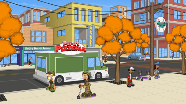 Игра Papa's Pizzeria Deluxe, скриншот