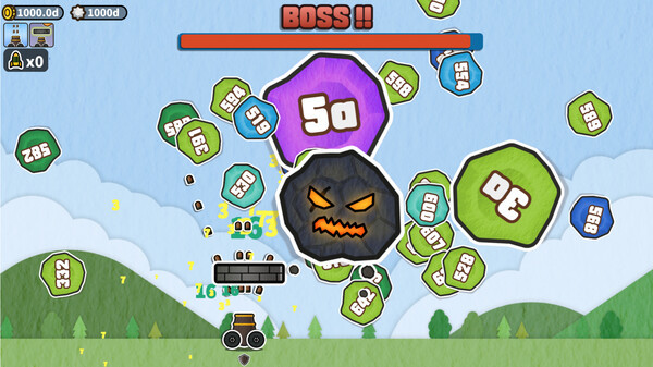 Игра Paper Cannon, скриншот
