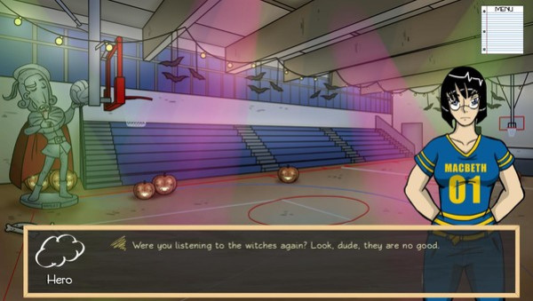 Игра Paper Shakespeare: To Date Or Not To Date?, скриншот