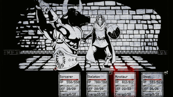 Игра Paper Sorcerer, скриншот