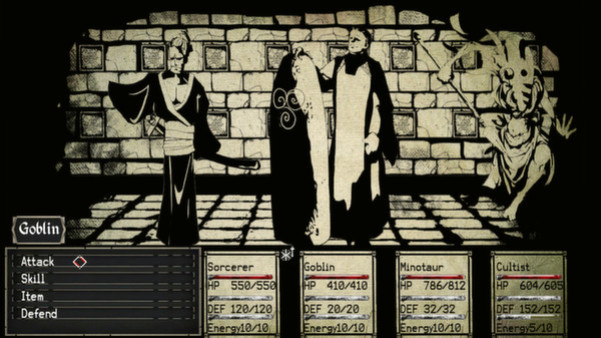 Игра Paper Sorcerer, скриншот