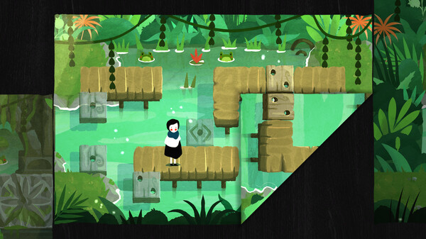 Игра Paper Trail, скриншот
