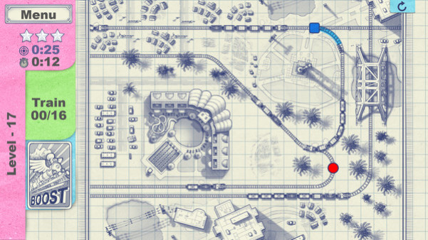 Игра Paper Train Traffic, скриншот