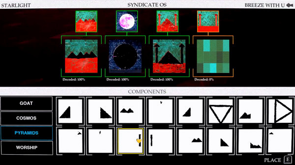 Игра Paradise Killer, скриншот