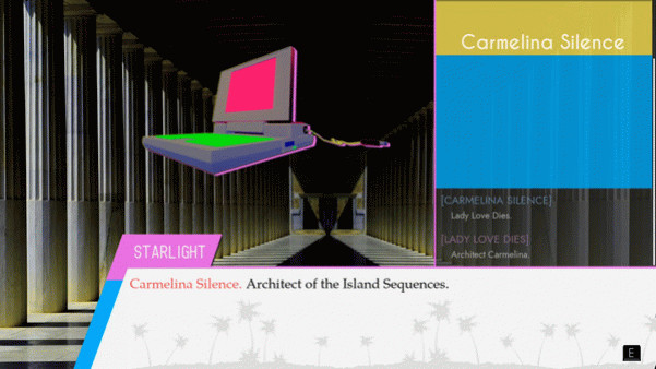 Игра Paradise Killer, скриншот