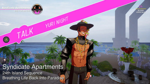 Игра Paradise Killer, скриншот