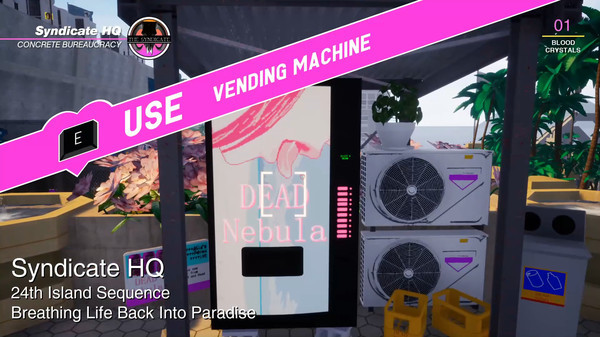 Игра Paradise Killer, скриншот