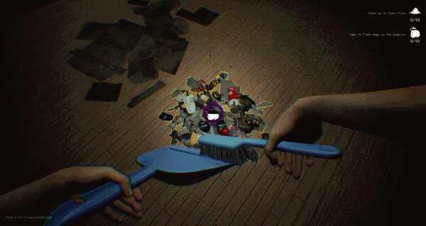 Игра Paranormal Cleanup, скриншот