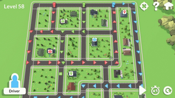 Игра Parcel Master, скриншот
