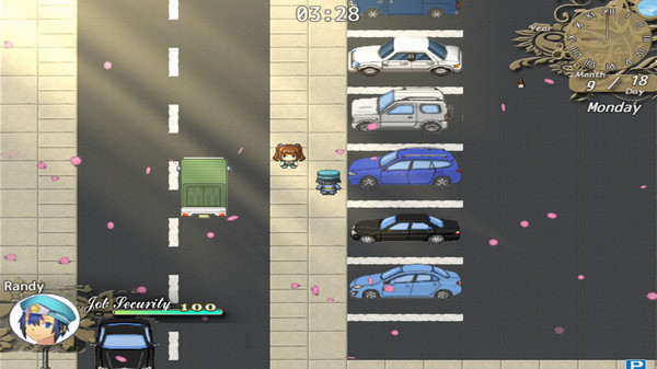 Игра Parking Cop Simulator, скриншот
