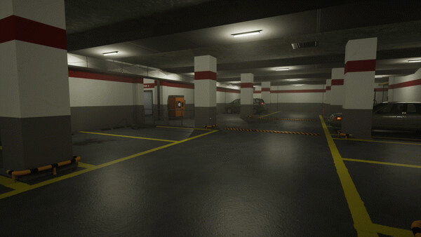 Игра Parking Garage Anomaly, скриншот