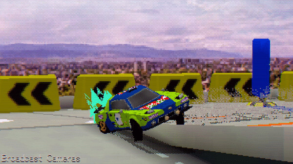 Игра Parking Garage Rally Circuit, скриншот