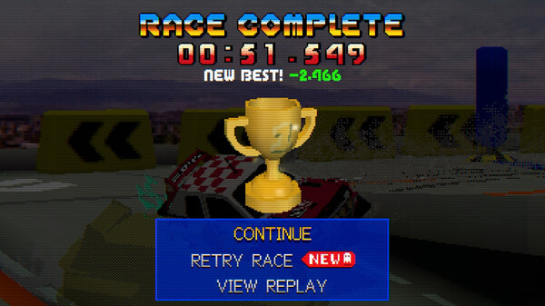 Игра Parking Garage Rally Circuit, скриншот