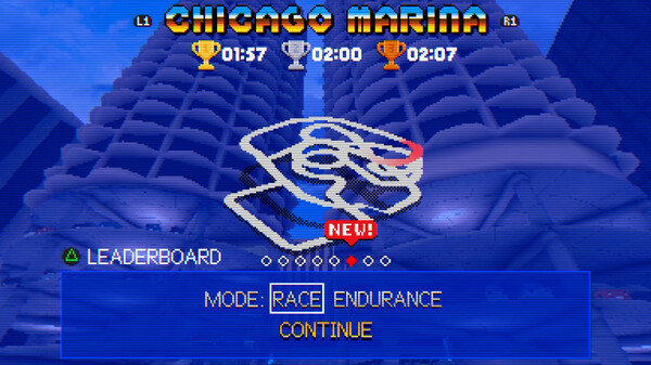 Игра Parking Garage Rally Circuit, скриншот
