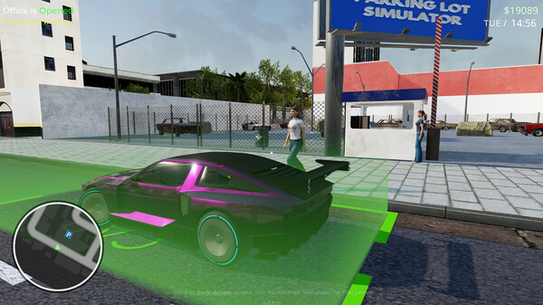 Игра Parking Lot Simulator: Car Collector, скриншот