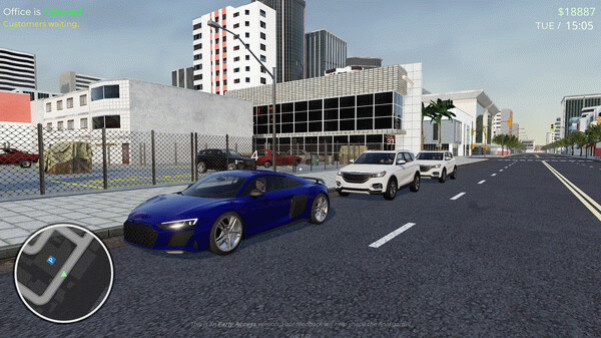 Игра Parking Lot Simulator: Car Collector, скриншот