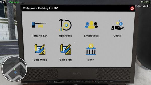 Игра Parking Lot Simulator: Car Collector, скриншот