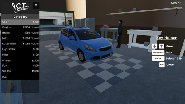 Игра Parking Lot Simulator: Car Collector, скриншот