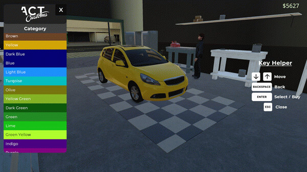 Игра Parking Lot Simulator: Car Collector, скриншот