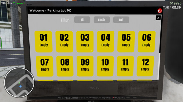 Игра Parking Lot Simulator: Car Collector, скриншот