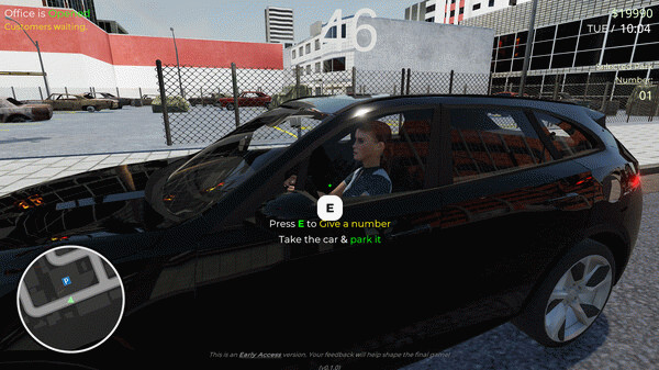 Игра Parking Lot Simulator: Car Collector, скриншот