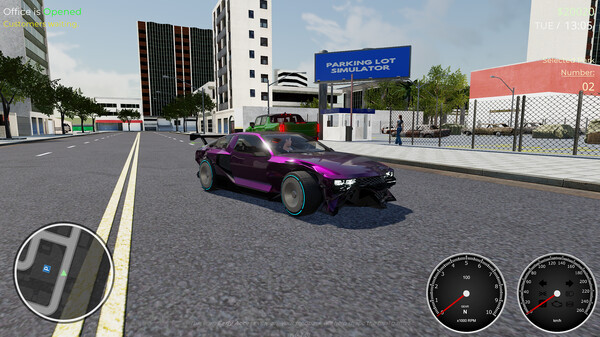 Игра Parking Lot Simulator: Car Collector, скриншот