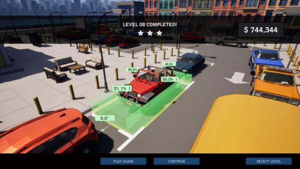 Игра Parking Simulator, скриншот