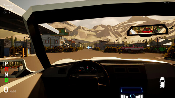 Игра Parking Simulator, скриншот