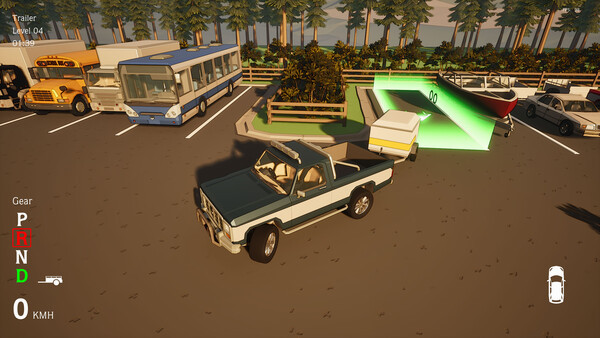Игра Parking Simulator, скриншот