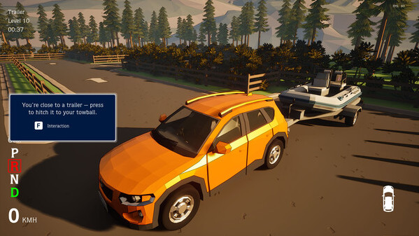 Игра Parking Simulator, скриншот