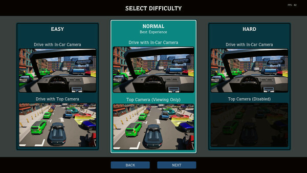 Игра Parking Simulator, скриншот