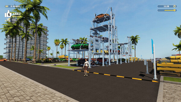 Игра Parking Tycoon: Business Simulator - SEASIDE BUSINESS, скриншот