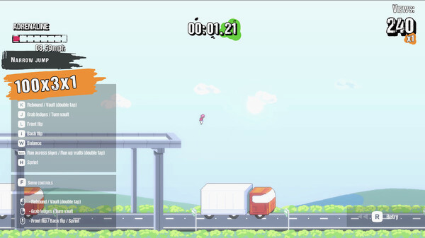 Игра Parkour Legends, скриншот