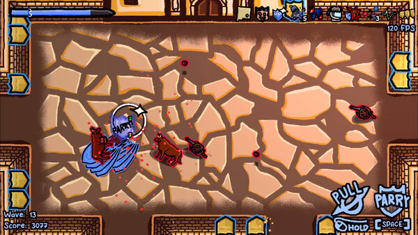 Игра Parrydox: Battle of the Alamo, скриншот