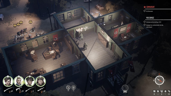 Игра Партизаны 1941, скриншот