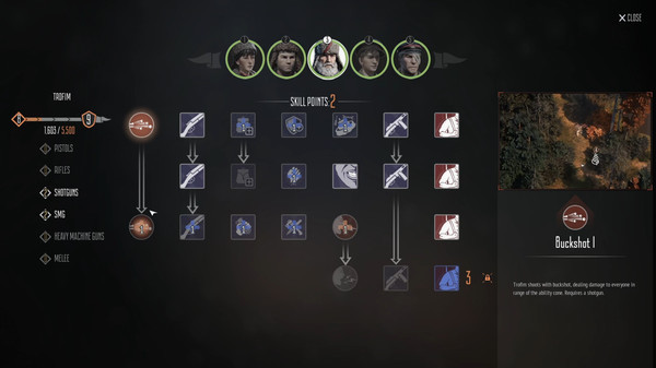 Игра Партизаны 1941, скриншот