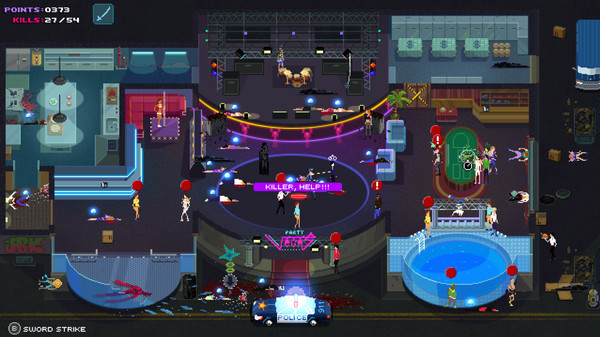 Игра Party Hard, скриншот