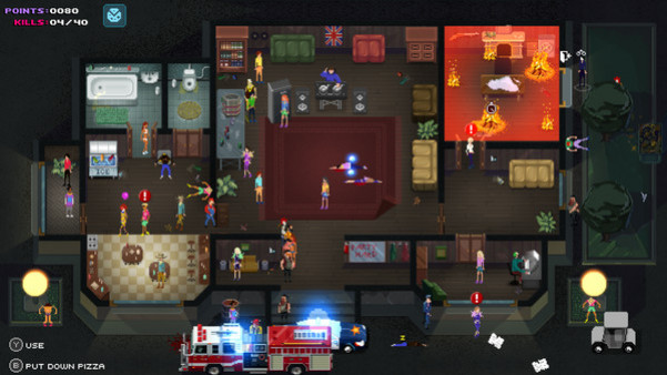 Игра Party Hard, скриншот