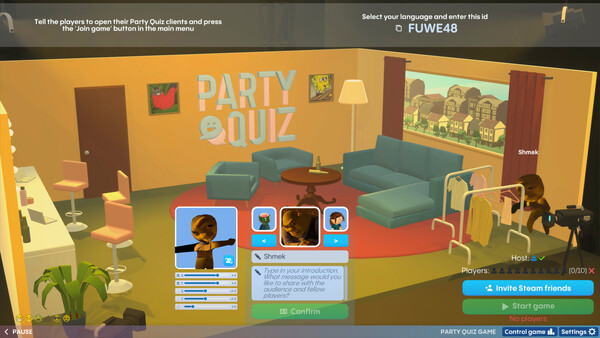 Игра Party Quiz, скриншот